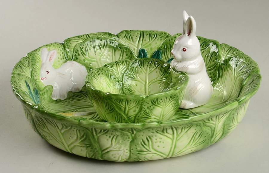 Bunny Lane (2 Piece) Chip & Dip Set by Strata Group-1