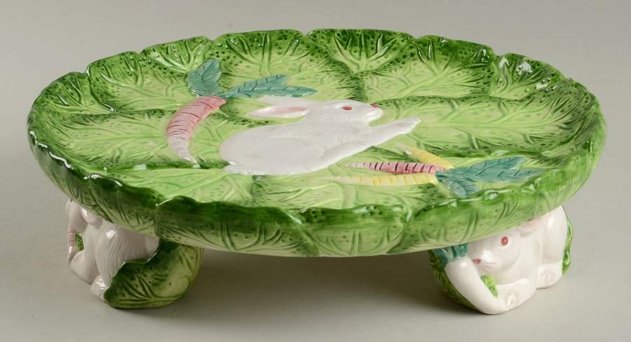 Bunny Lane 12" Diameter Pedestal Cake Stand by Strata Group-1