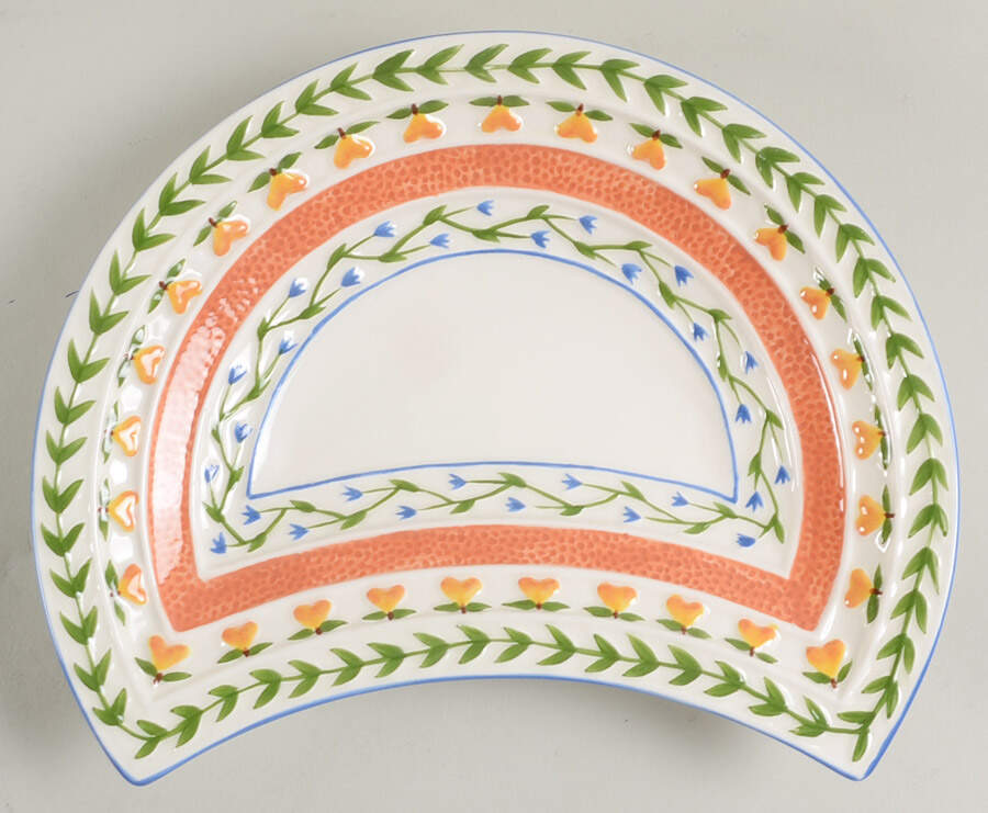 Fresh N' Fruity Crescent Salad Plate by Strata Group-1