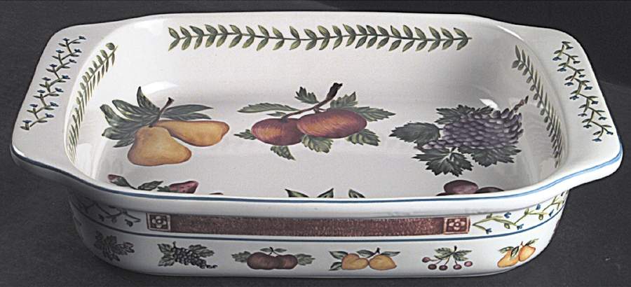 Fresh N' Fruity 14" Rectangular Baker by Strata Group-1