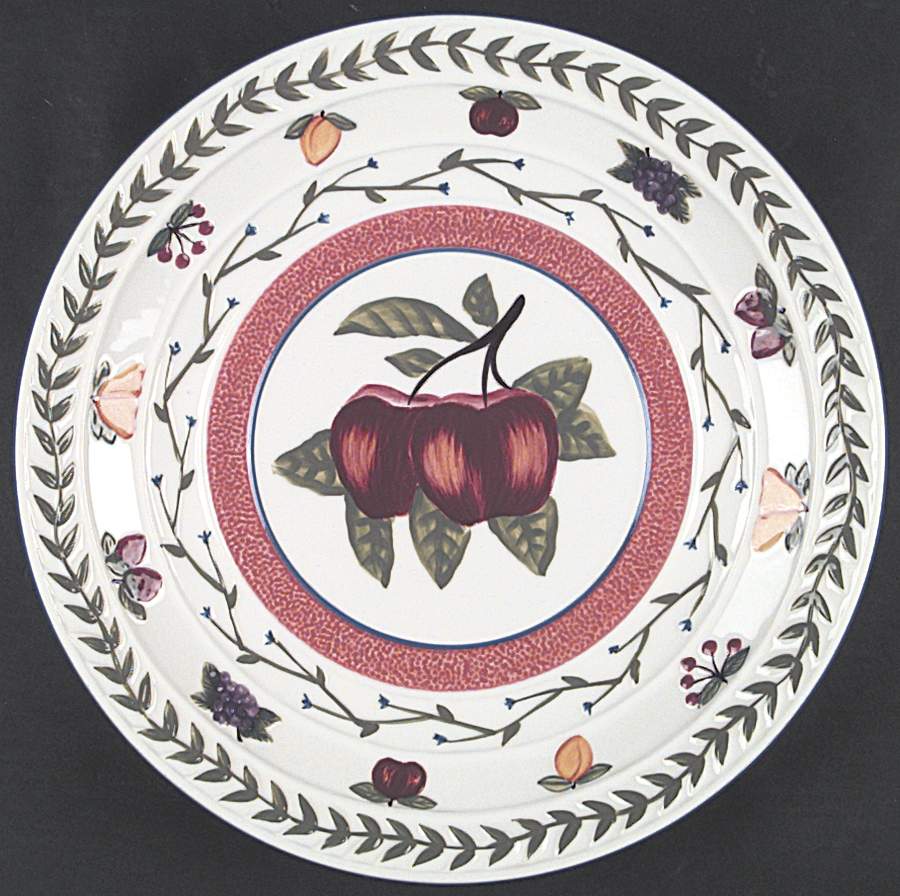 Fresh N' Fruity 14" Chop Plate (Round Platter) by Strata Group-1