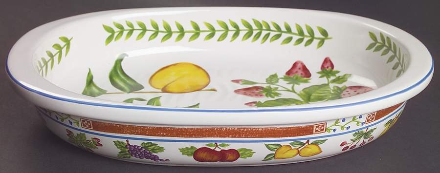Fresh N' Fruity 11" Oval Baker by Strata Group-1