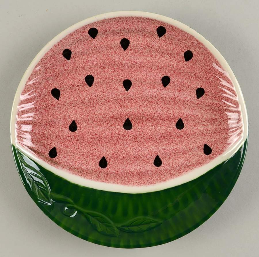 Ripe Watermelons Salad Plate by Strata Group-1