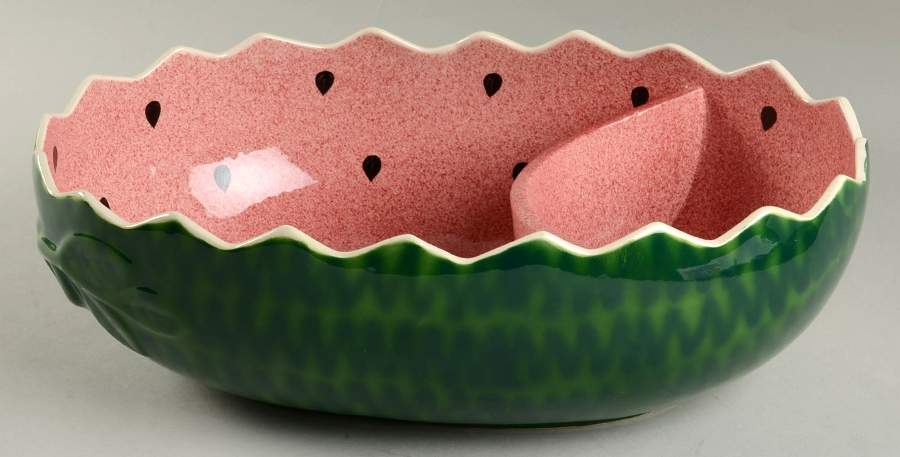Ripe Watermelons 1 Piece Chip & Dip by Strata Group-1