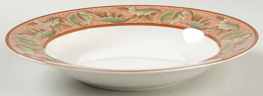 Acanthus Rim Soup Bowl by Sasaki-1