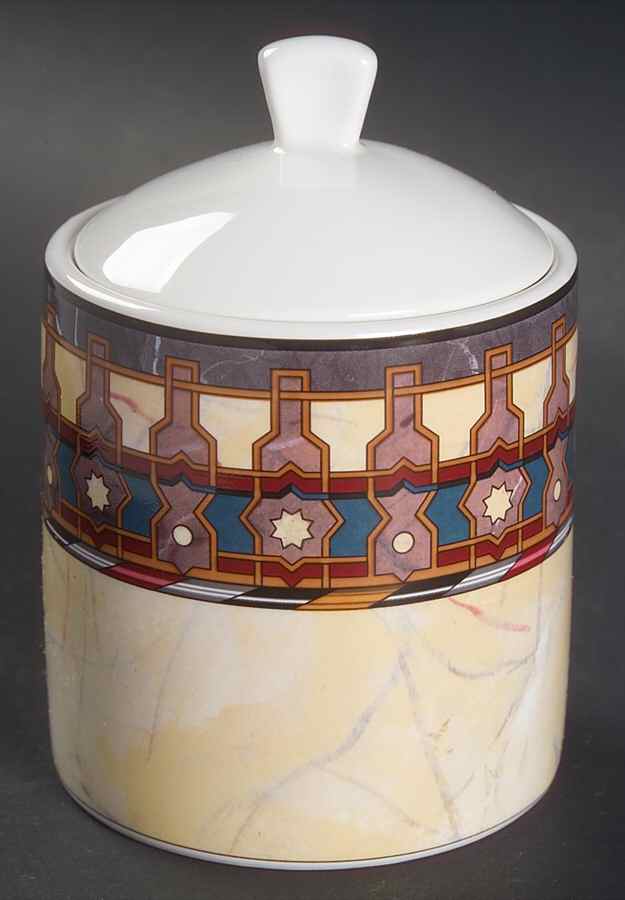 Andalusia Sugar Bowl & Lid by Sasaki-1
