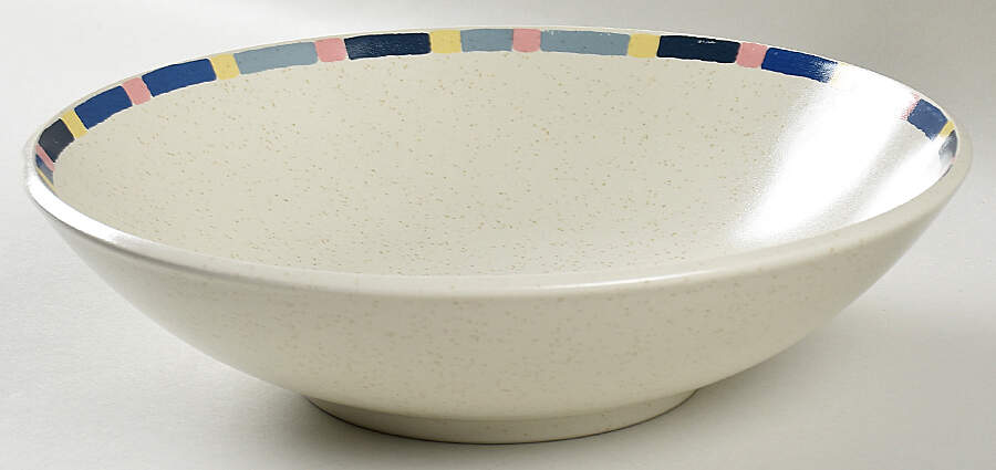 Arizona Blue 11" Large Salad Serving Bowl by Sasaki-1