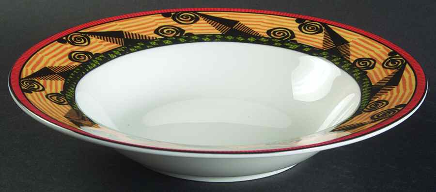 Astrakan Rim Soup Bowl by Sasaki-1