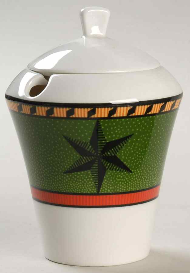 Astrakan Sugar Bowl & Lid by Sasaki-1