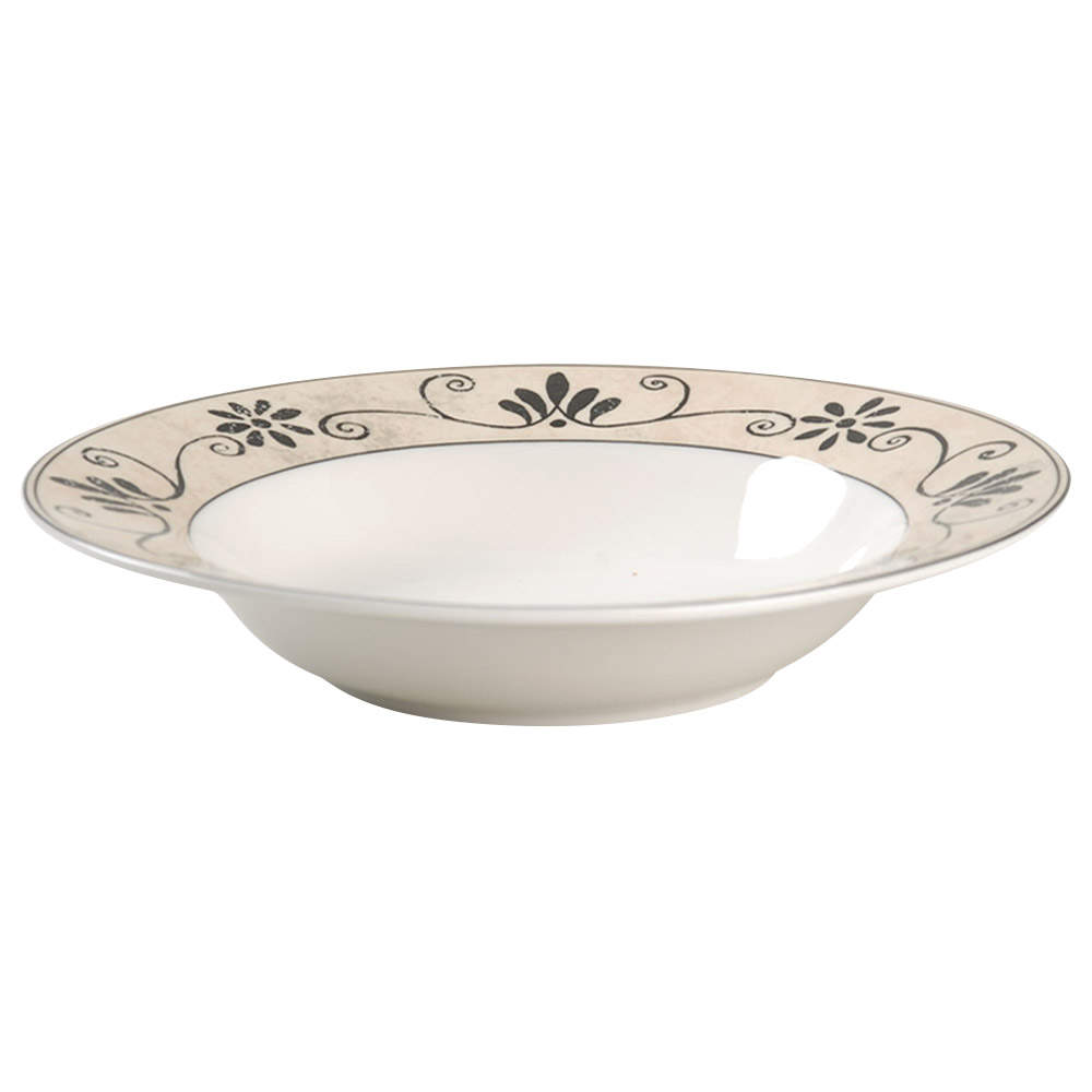 Athena Rim Soup Bowl by Sasaki-1