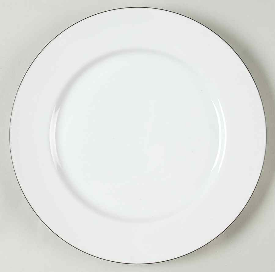 Black Line Dinner Plate by Sasaki-1