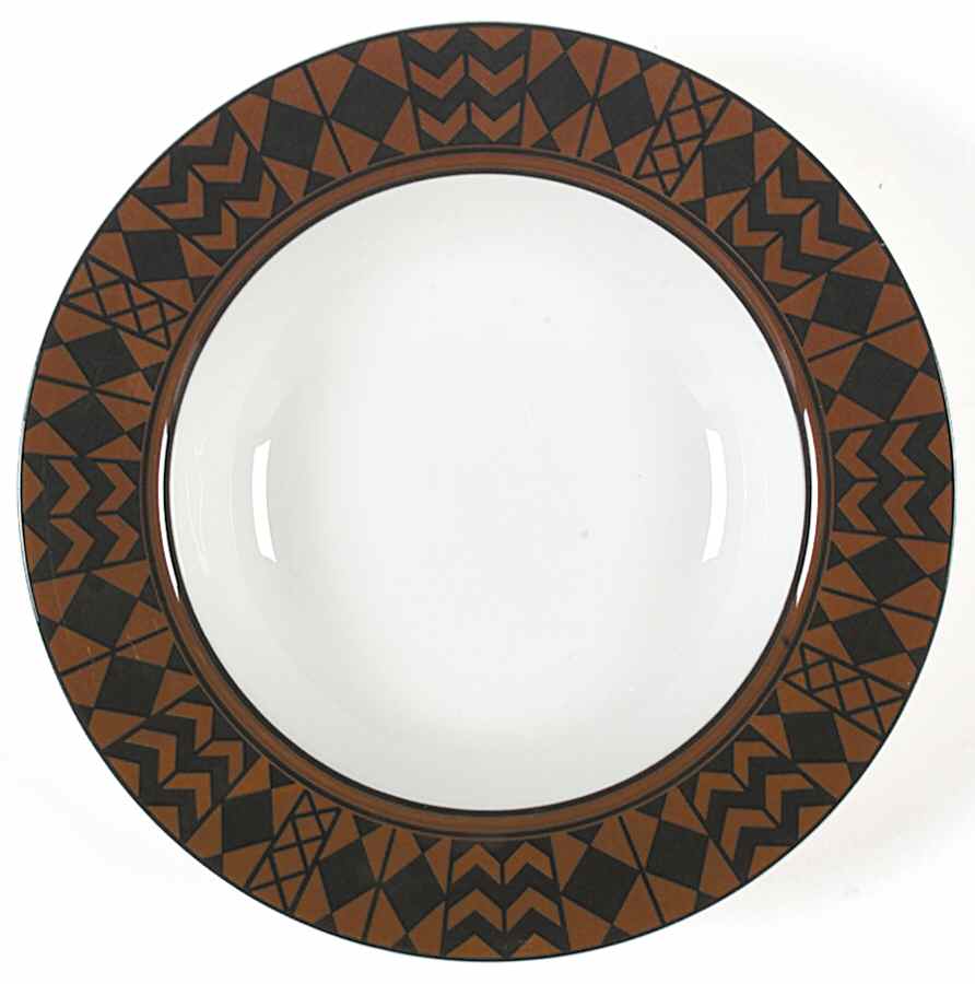 Calabash Rim Soup Bowl by Sasaki-1