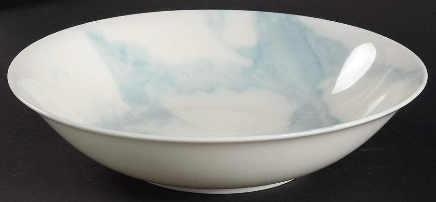 Calacatta Blue 9" Round Vegetable Bowl by Sasaki-1