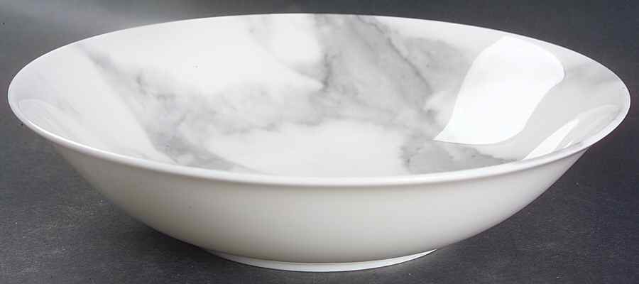 Calacatta Gray 9" Round Vegetable Bowl by Sasaki-1