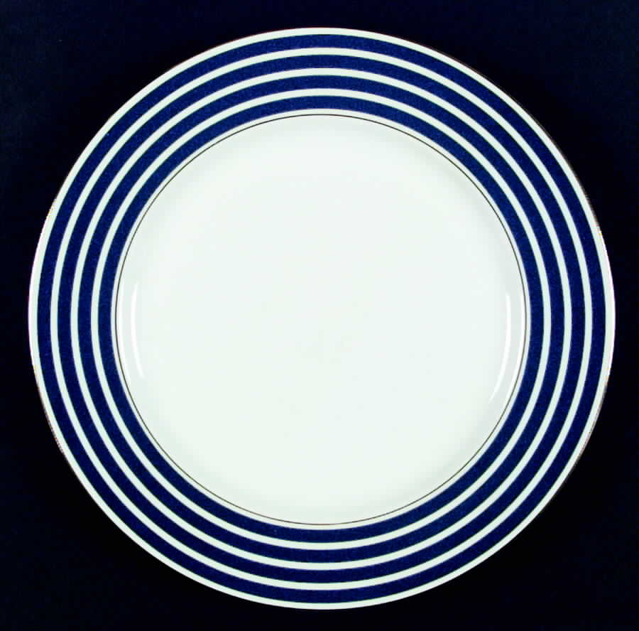 Calista Cobalt Blue Dinner Plate by Sasaki-1