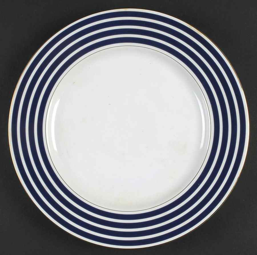 Calista Cobalt Blue 12" Chop Plate (Round Platter) by Sasaki-1