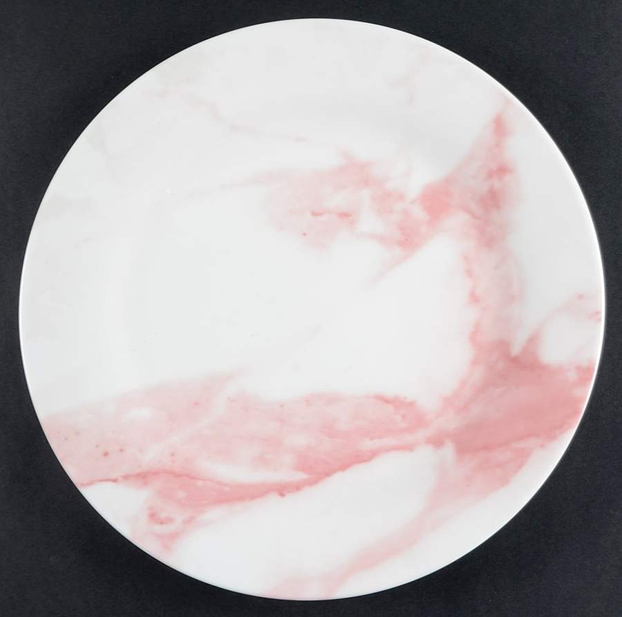 Calacatta Pink 12" Chop Plate (Round Platter) by Sasaki-1