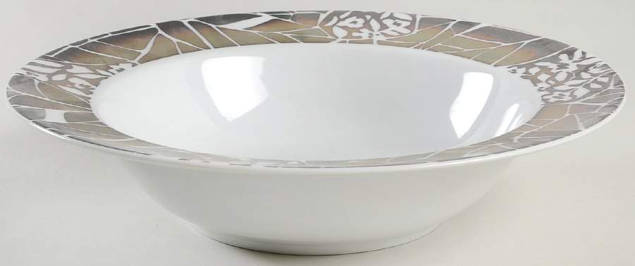 Cleo 10" Round Vegetable Bowl by Sasaki-1