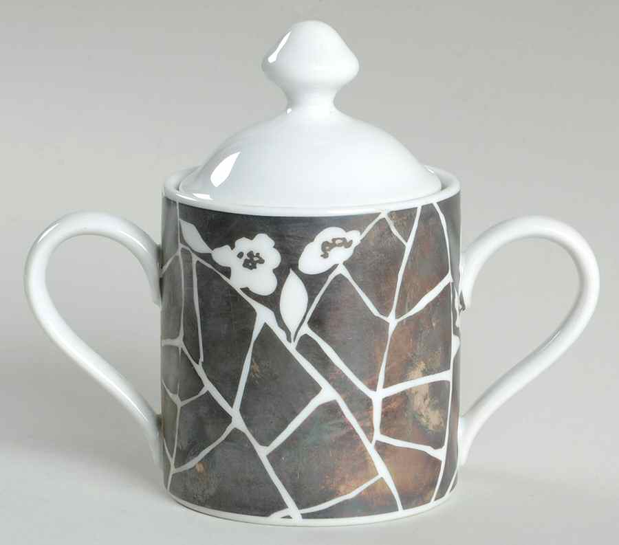 Cleo Sugar Bowl & Lid by Sasaki-1