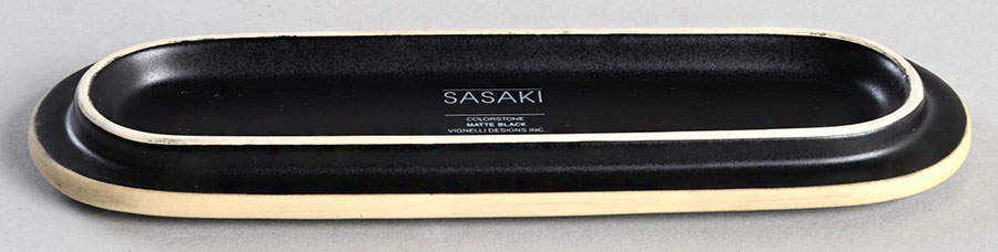 Colorstone Matte Black 1/4 Lb Butter No Lid by Sasaki-1
