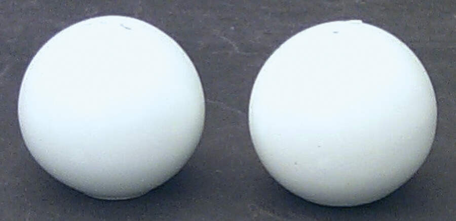 Colorstone Blue (Not Textured) Salt & Pepper Set by Sasaki-1