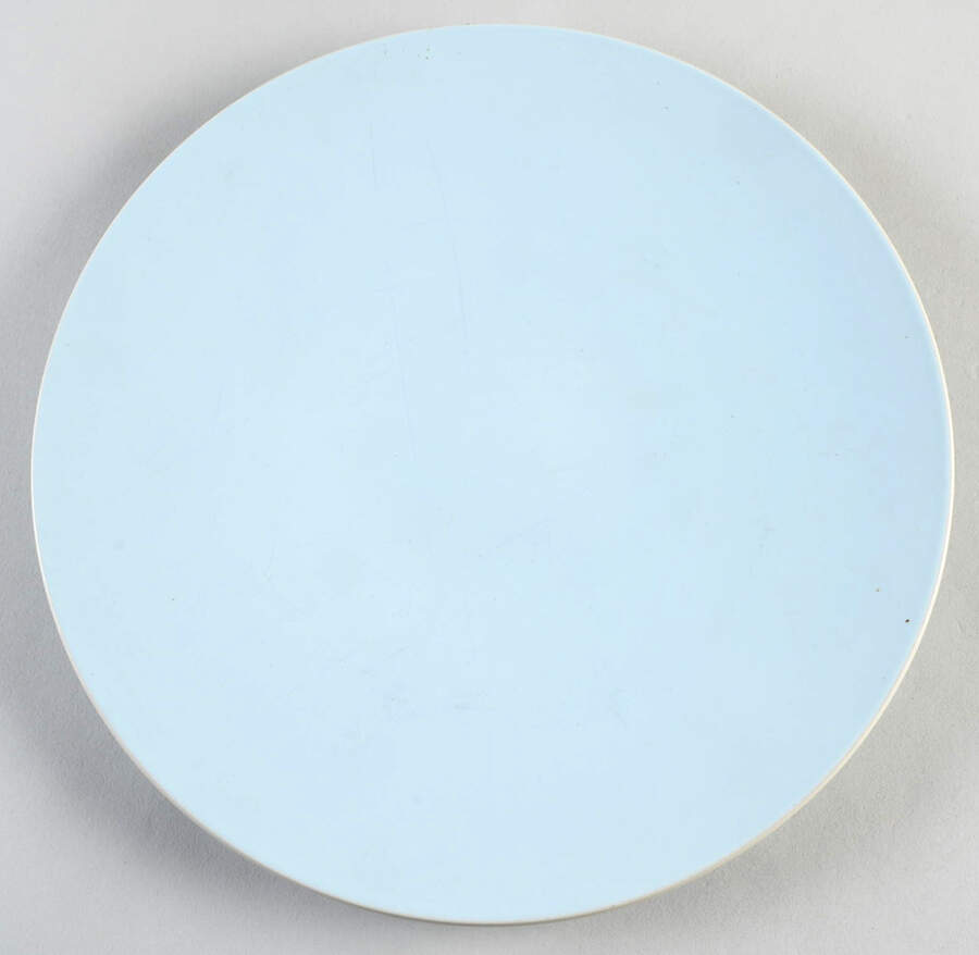 Colorstone Blue (Not Textured) 12" Chop Plate (Round Platter) by Sasaki-1