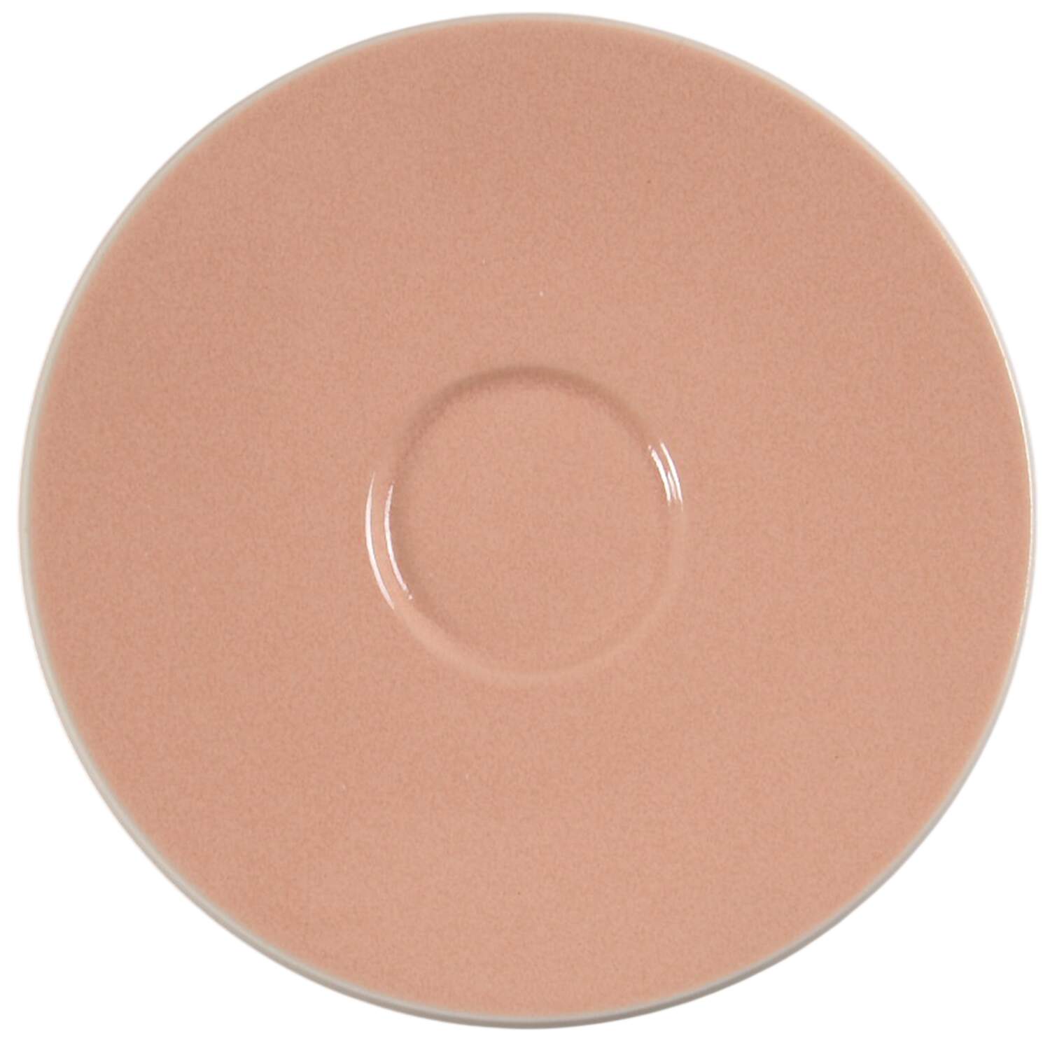 Colorstone Coral (Textured) Saucer by Sasaki-1