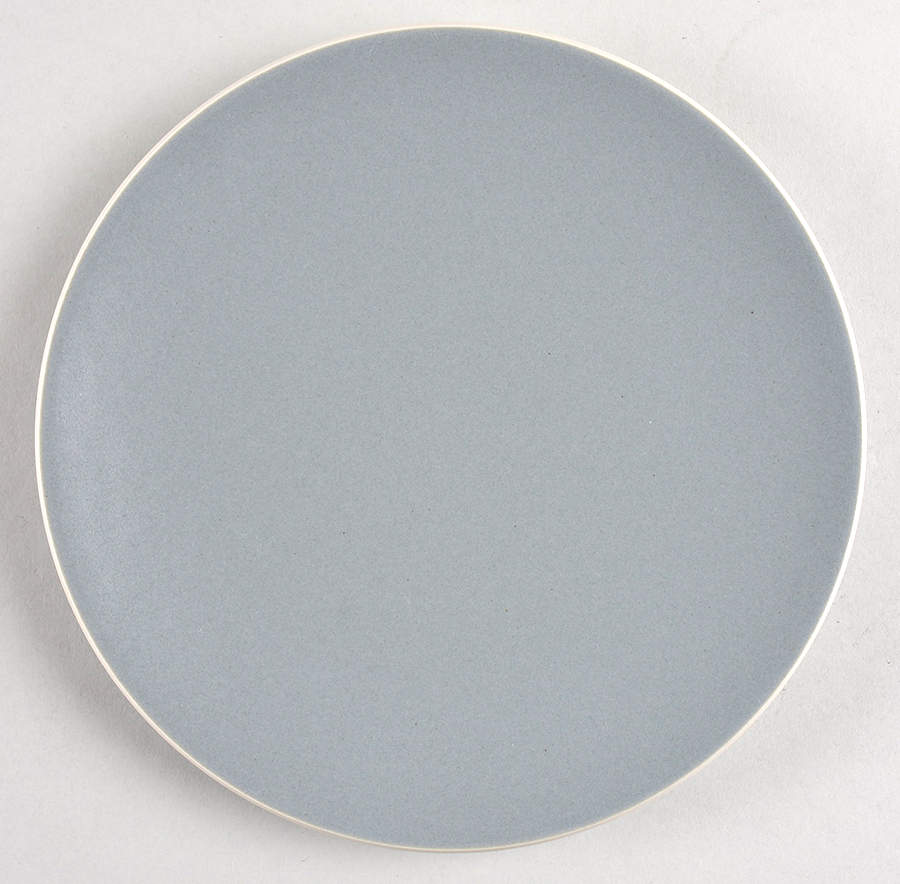 Colorstone Matte Gray Salad Plate by Sasaki-1