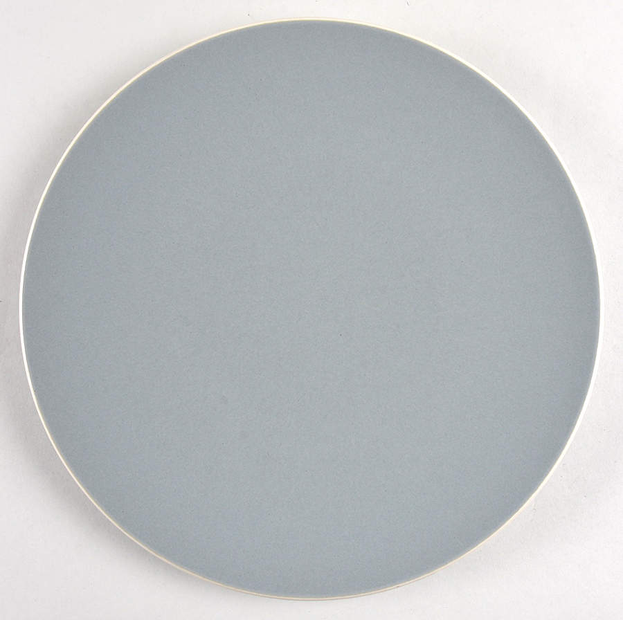 Colorstone Matte Gray Dinner Plate by Sasaki-1