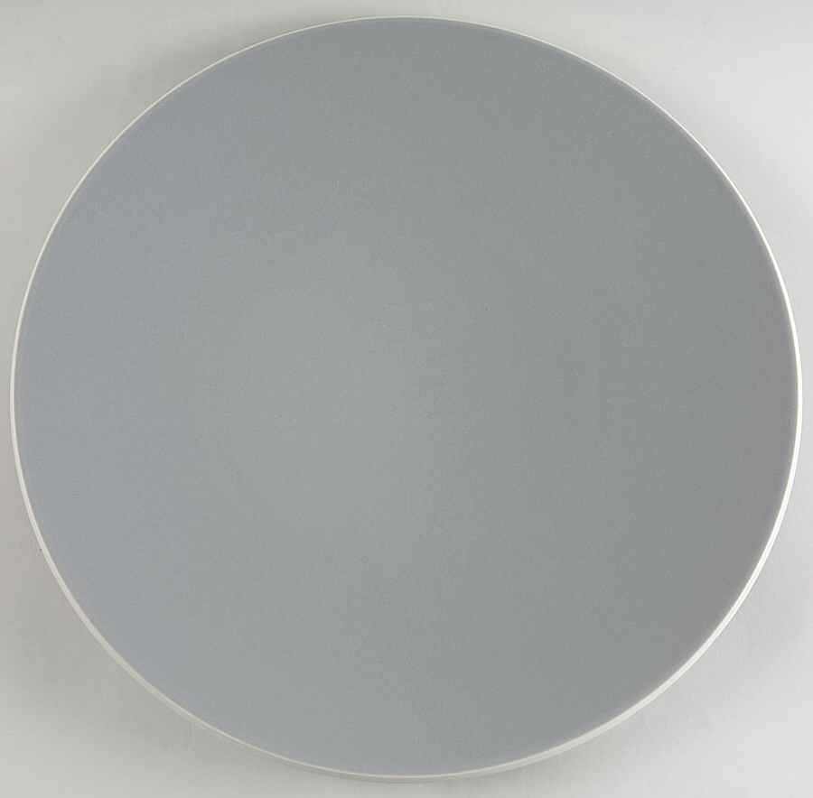 Colorstone Matte Gray 12" Chop Plate (Round Platter) by Sasaki-1