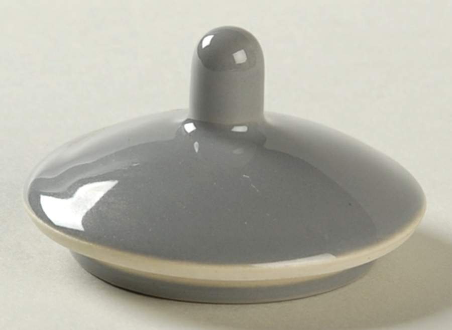 Colorstone Gray (Glossy) Lid for Sugar Bowl by Sasaki-1