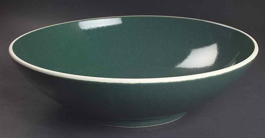 Colorstone Hunter Green (Textured) 11" Large Salad Serving Bowl by Sasaki-1