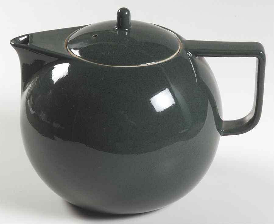 Colorstone Hunter Green (Textured) Teapot & Lid by Sasaki-1