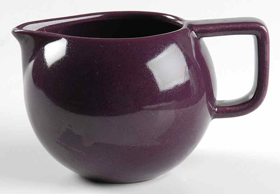 Colorstone Plum (Textured) Creamer by Sasaki-1