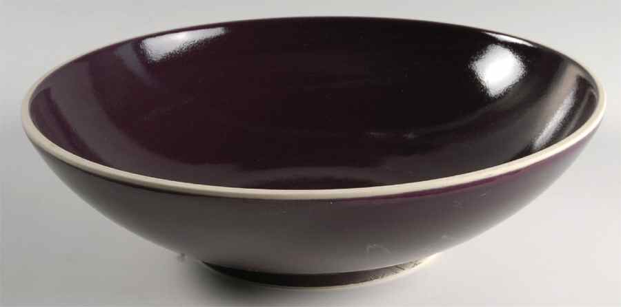 Colorstone Plum (Textured) 11" Large Salad Serving Bowl by Sasaki-1
