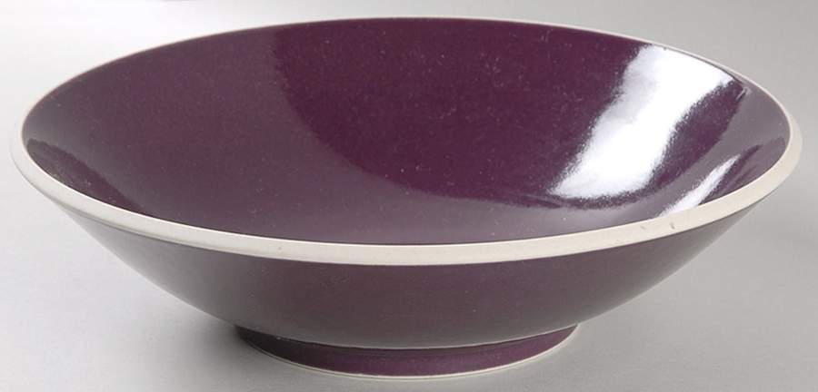 Colorstone Plum (Textured) 9" Round Vegetable Bowl by Sasaki-1