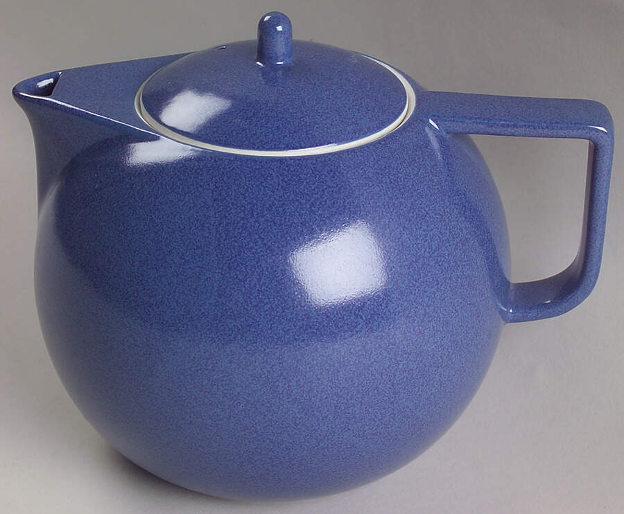 Colorstone Sapphire (Textured) Teapot & Lid by Sasaki-1