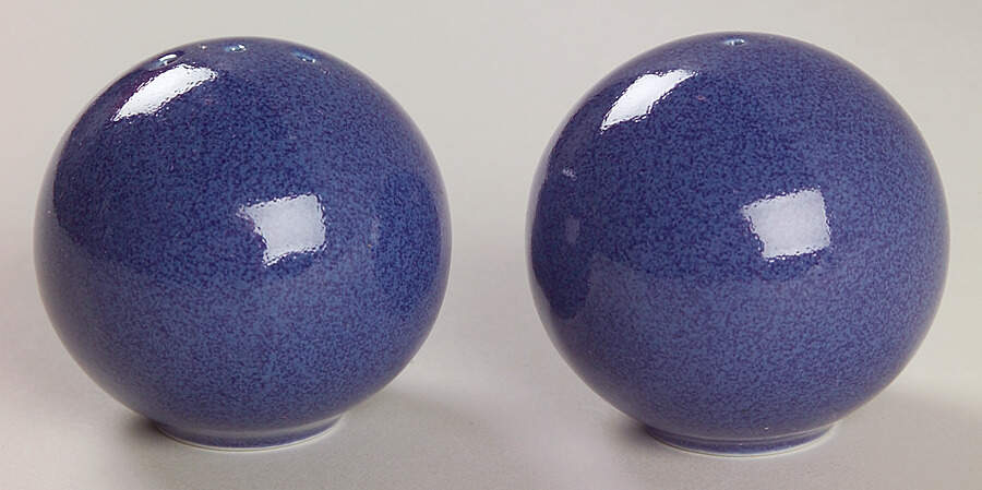 Colorstone Sapphire (Textured) Salt & Pepper Set by Sasaki-1