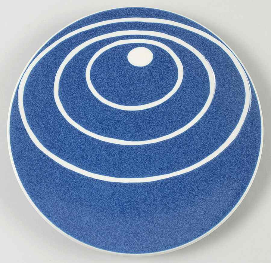Colorstone Sapphire (Textured) Accent Salad Plate by Sasaki-1