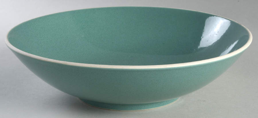 Colorstone Vert de Gris (Textured) 11" Large Salad Serving Bowl by Sasaki-1