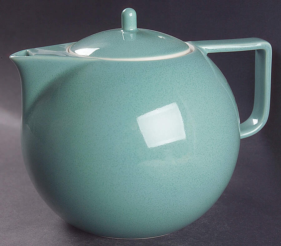 Colorstone Vert de Gris (Textured) Teapot & Lid by Sasaki-1
