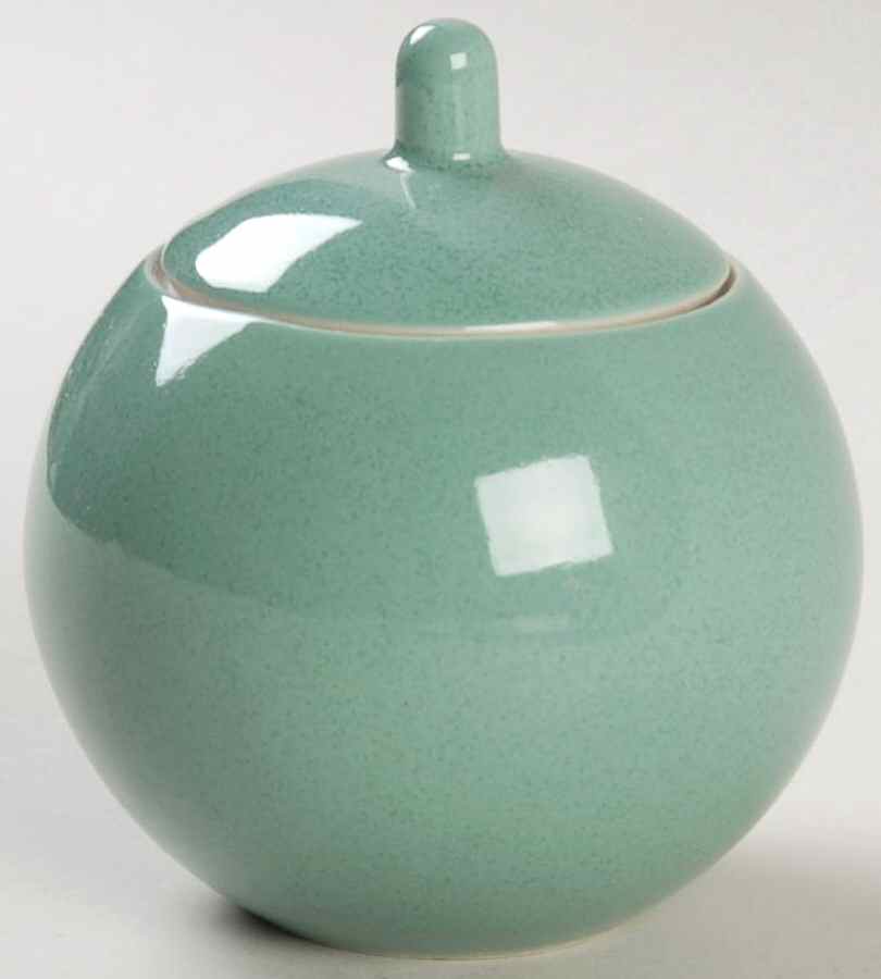 Colorstone Vert de Gris (Textured) Sugar Bowl & Lid by Sasaki-1