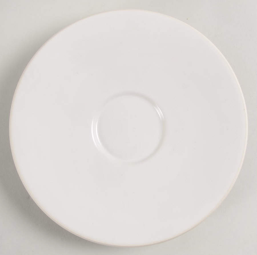 Colorstone White (Not Textured, Matte) Saucer by Sasaki-1