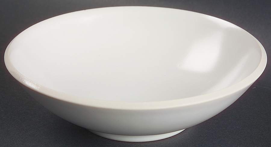 Colorstone White (Not Textured, Matte) Fruit/Dessert (Sauce) Bowl by Sasaki-1