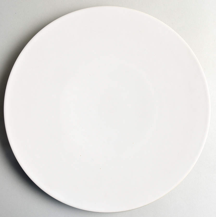 Colorstone White (Textured) 12" Chop Plate (Round Platter) by Sasaki-1