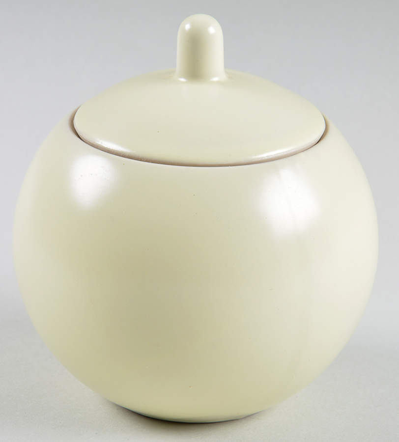 Colorstone Matte Yellow Sugar Bowl & Lid by Sasaki-1