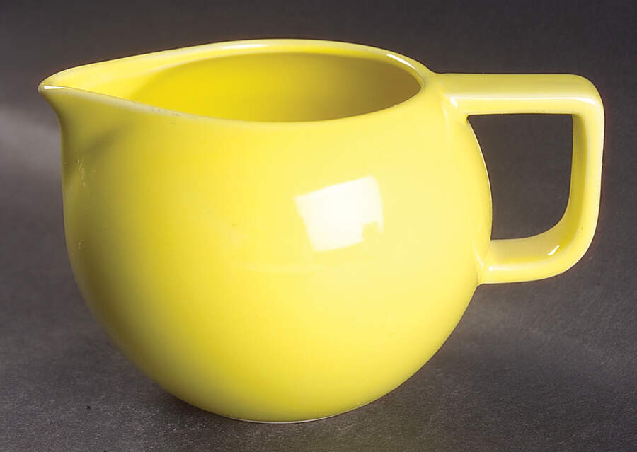 Colorstone Yellow (Bright, Glossy)) Creamer by Sasaki-1