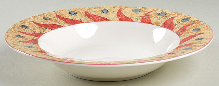 Delphi Rim Soup Bowl by Sasaki-1