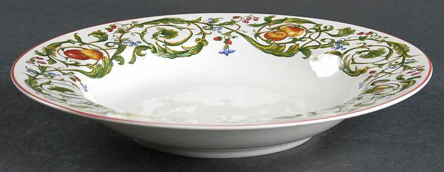 Garland Rim Soup Bowl by Sasaki-1