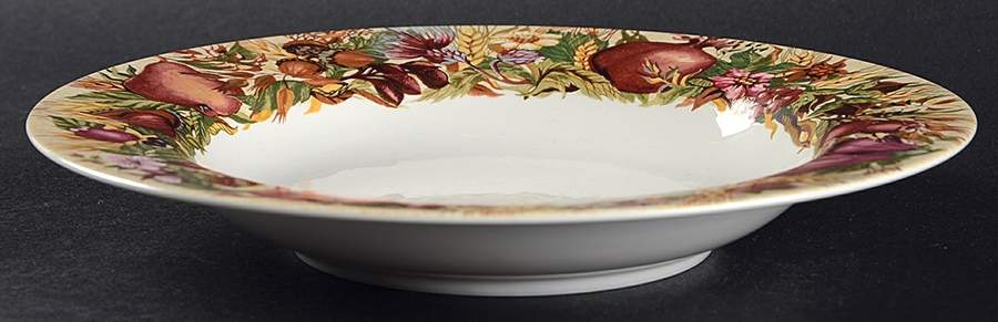 Harvest Rim Soup Bowl by Sasaki-1